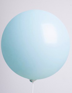 Ballons Bleu Vintage Déco 36